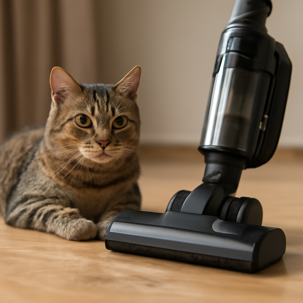 猫の毛掃除には「吸引力」と「絡まない構造」が重要