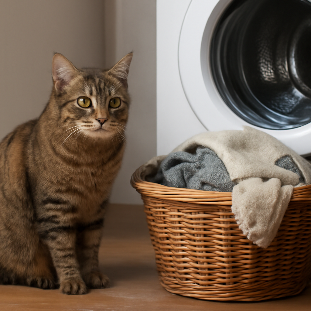 なぜ猫の毛は洗濯で取れないのか