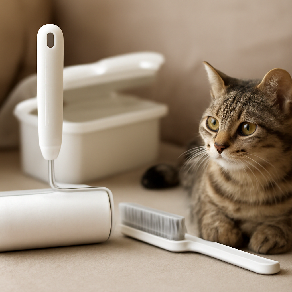 100均グッズで猫の毛対策は十分できます