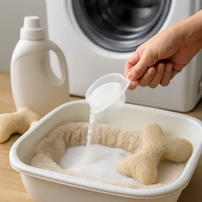 ペット用品の洗濯で臭いをしっかり取るには？