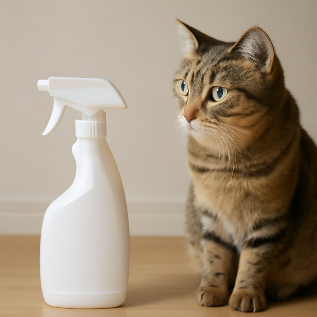 猫の臭い対策には成分の安全性を重視した消臭スプレーを選ぼう