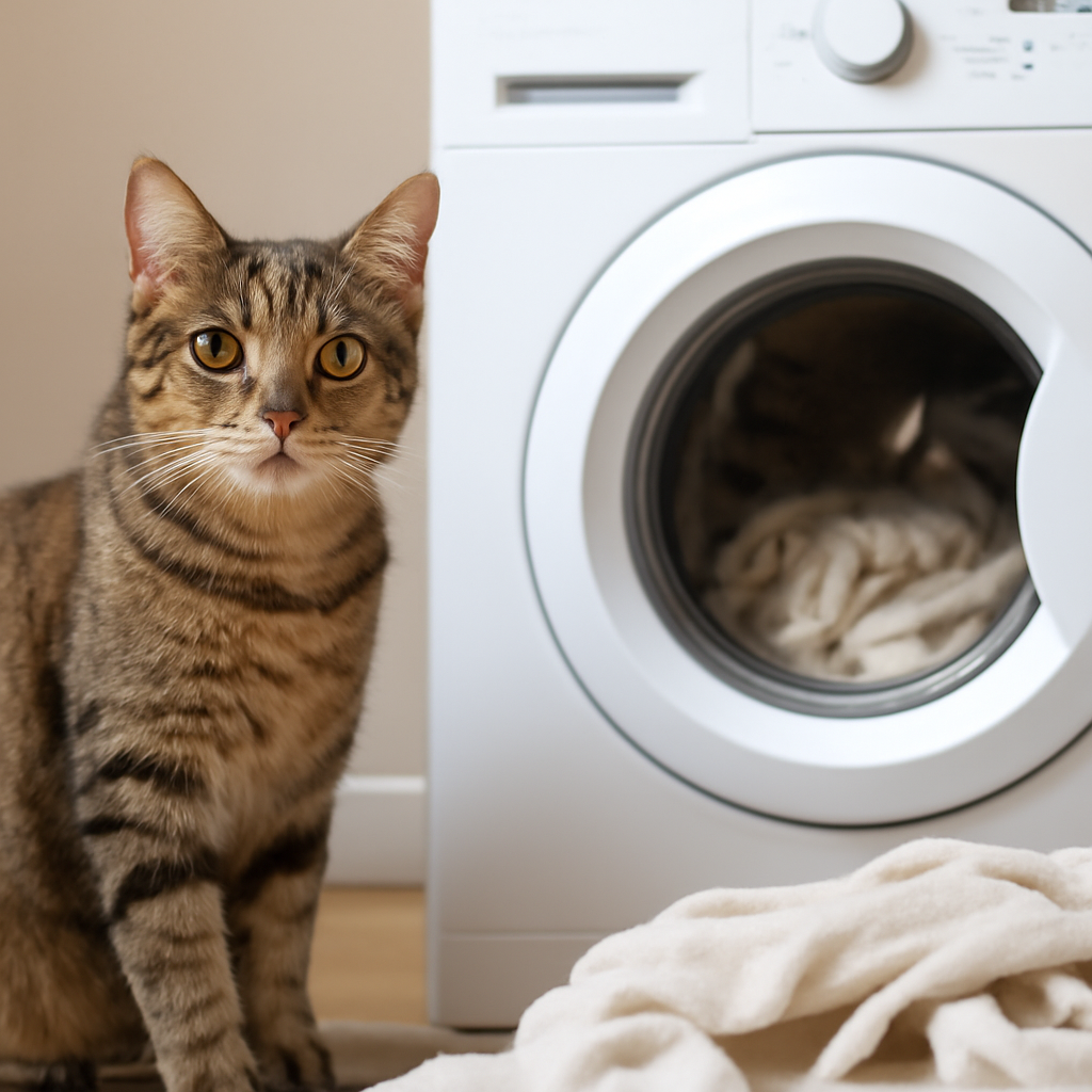 なぜ猫の毛は洗濯物についてしまうのか