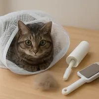 洗濯ネットで猫の抜け毛対策できる？